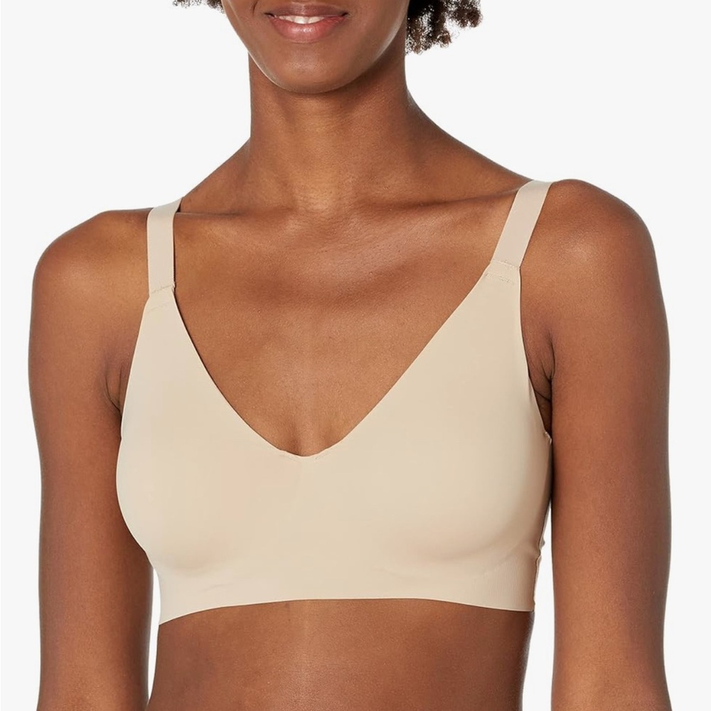 Bali Comfort Revolution Underwire Bra Easylite Full-Coverage Beige Plus Size 2X